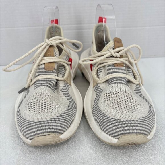 Sorel Explorer Defy Sneaker Womens Size 6 Tan Beige Gray Knit Casual Sport Shoe - Picture 5 of 9